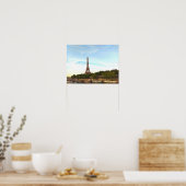 Poster Paris. France. Tour Eiffel. (Cuisine)