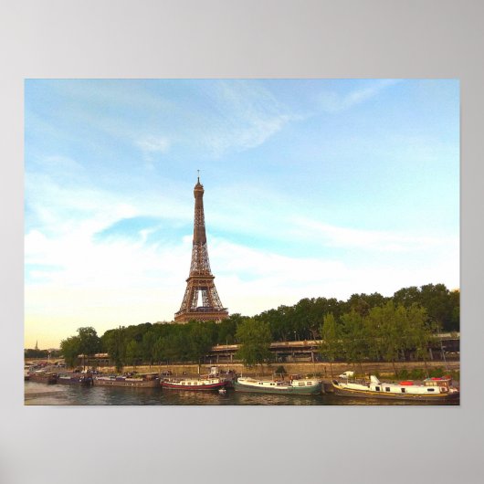 Poster Paris. France. Tour Eiffel. (Devant)