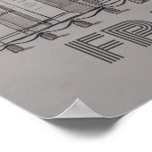 POSTER Paris Frankrijk (Hoek)