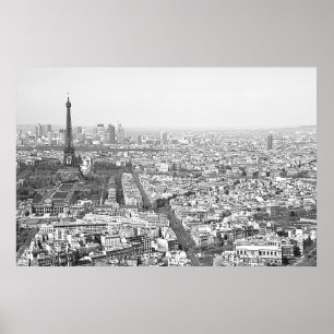 Poster Paris from Above VI