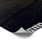 Poster Paris illuminations mouillées du soir Impressionni (Coin)