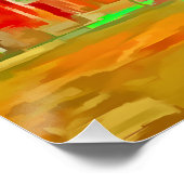 Poster Paris, la Place des Abbesses (Coin)