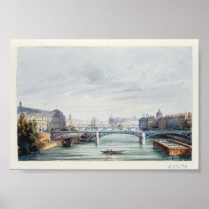 Poster Paris La Seine-Pont