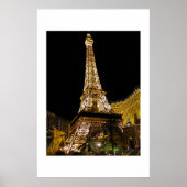 Poster Paris, Las Vegas (Devant)