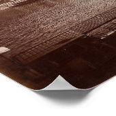 Poster Paris – Le Pont des Arts e l`Institut (Coin)