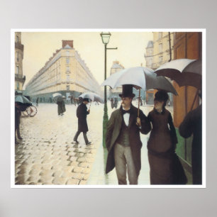 Poster Paris, l'endroit de l la " Europe un jour