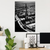 Poster Paris libre 2ème guerre mondiale (Bureau à domicile)