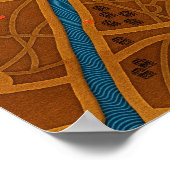 Poster Paris Map (Coin)