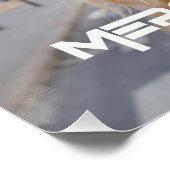 POSTER PARIS - MERCI BEAUCOUP (Coin)