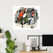 Poster Paris Nightlife n° 2 (Bureau à domicile)