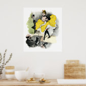 Poster Paris Nightlife n°3 (Cuisine)