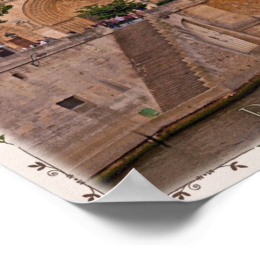 Poster Paris - Notre Dame (Coin)