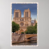 Poster Paris - Notre Dame (Devant)