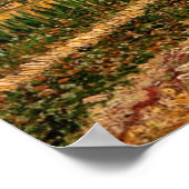 Poster Paris Road avec Paysan par Vincent van Gogh (Coin)