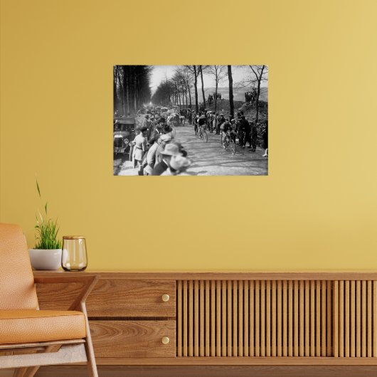 Poster Paris-Roubaix 1927 sur la Côte Doullentille (Salon 2)