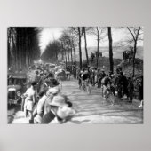 Poster Paris-Roubaix 1927 sur la Côte Doullentille (Devant)