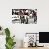 Poster Paris-Roubaix 1981 (Bureau à domicile)