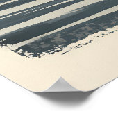 Poster Paris Silhouettes - Réflexions Tour Eiffel (Coin)