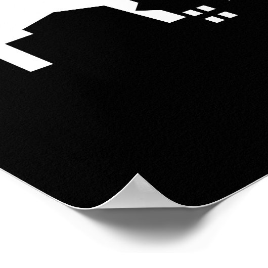 Poster paris skyline deco (Coin)