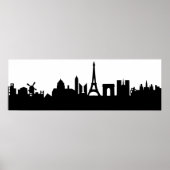 Poster paris skyline deco (Devant)