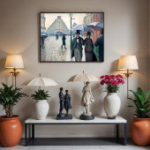 Poster Paris Street ; Rainy Day par Gustave Caillebotte