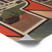 Poster Paris, TexasGrandes lettres ScènesParis, TX (Coin)