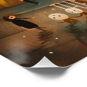 Poster Paris: The City of Light - Whimsical Art (Coin)