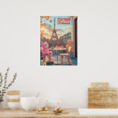 Poster Paris - Tour Eiffel (Cuisine)