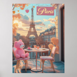 Poster Paris - Tour Eiffel