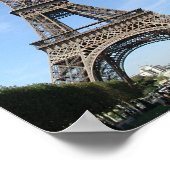 Poster Paris - Tour Eiffel (Coin)