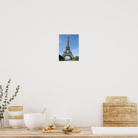 Poster Paris - Tour Eiffel (Cuisine)