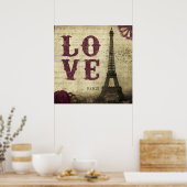 Poster Paris vintage (Cuisine)