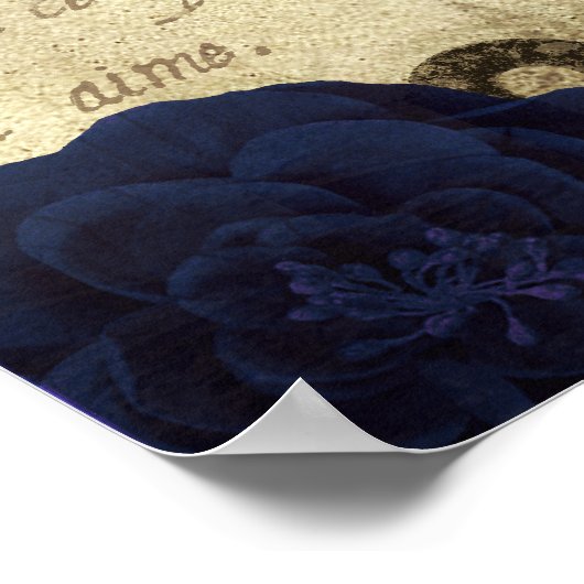 Poster Paris vintage (Coin)