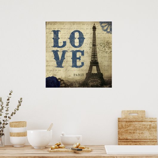 Poster Paris vintage (Cuisine)