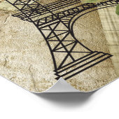 Poster Paris vintage (Coin)