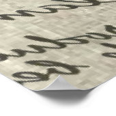 Poster parisien bakery cupcake pastry cookike cupcake (Coin)