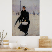 Poster Parisienne Place de la Concorde (Cuisine)