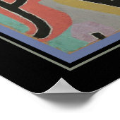 Poster "Park Bei Lu" par Paul Klee (Coin)