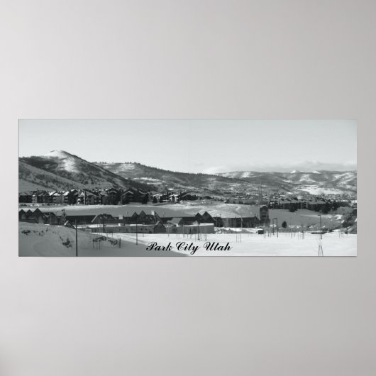 Poster Park City Utah (Devant)