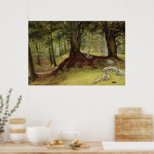 Poster Parkhurst Woods, Abinger, Surrey (Cuisine)