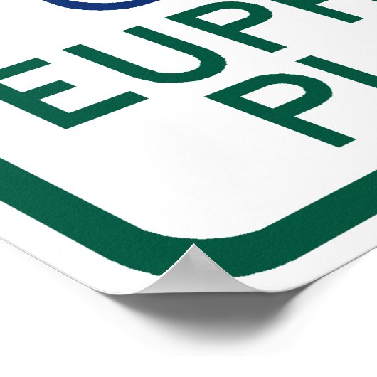 Poster Parking des joueurs euphonium (Coin)