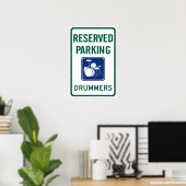 Poster Parking des tambours (Bureau à domicile)