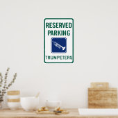 Poster Parking des trompettes (Cuisine)