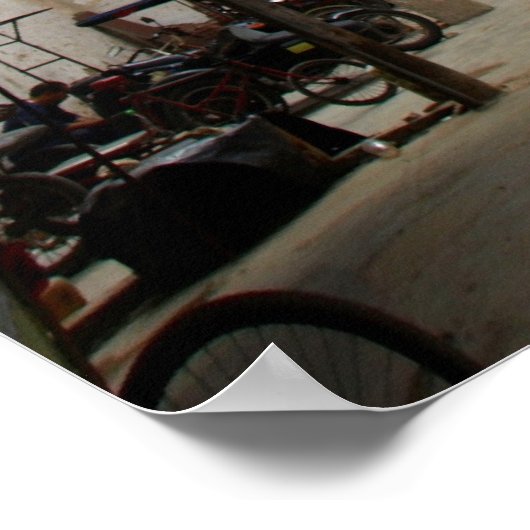 Poster Parking intérieur (Coin)