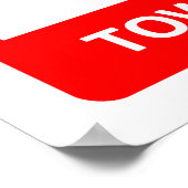 Poster Parking réservé aux surfeurs (Coin)