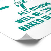 Poster Parking uniquement (Coin)