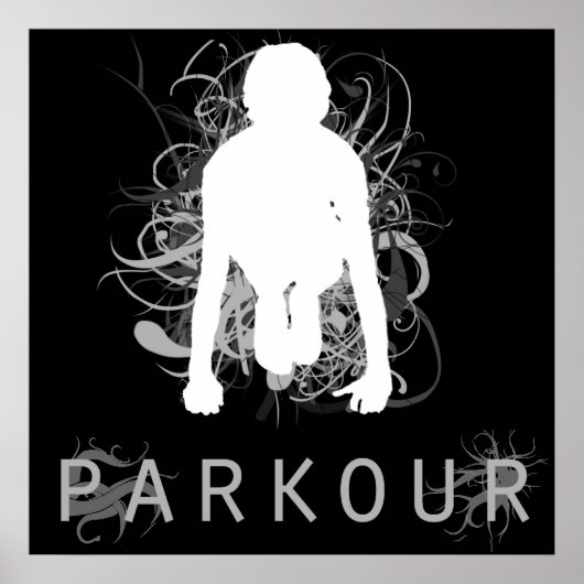 Poster Parkour (Devant)