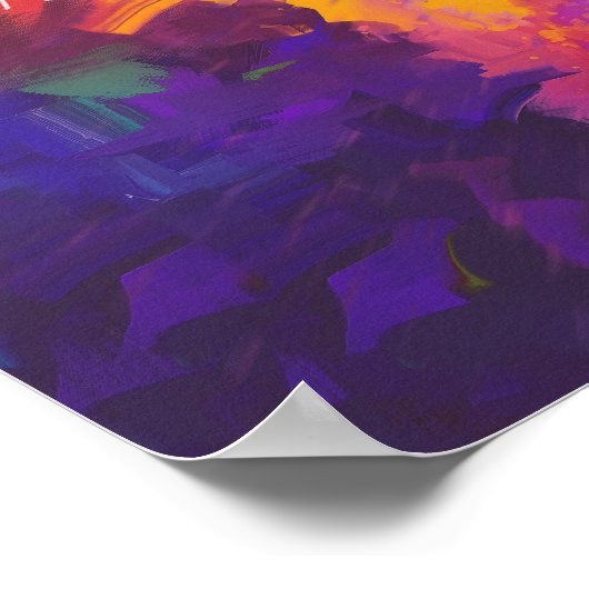 Poster Parkour Urban Obstacle Course (Coin)