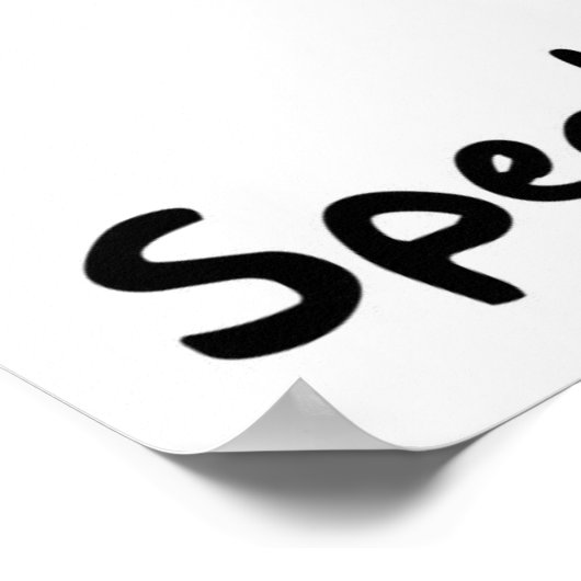 Poster Parle ! (Coin)