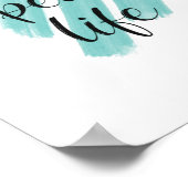 Poster Parler la vie (Coin)